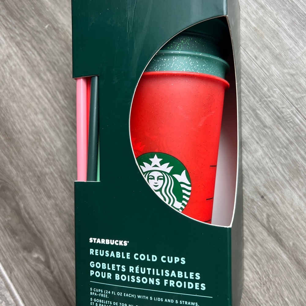 Winter Cold Starbucks Cups
